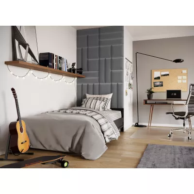 Set gepolsterter Wandpaneele 120x195 VALERIO - grau