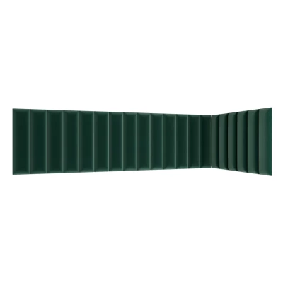 Set gepolsterter Paneele 210x90x60 VALERIO - grün