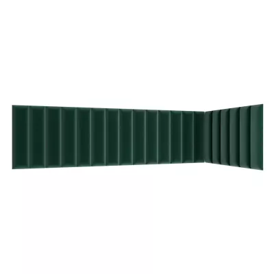 Set gepolsterter Paneele 210x90x60 VALERIO - grün
