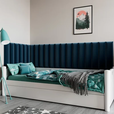 Set gepolsterter Paneele 210x90x60 VALERIO - blau
