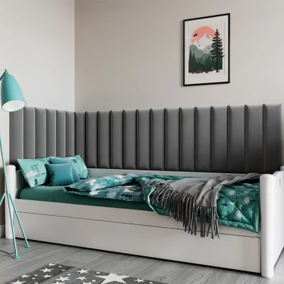 Set gepolsterter Paneele 210x90x60 VALERIO - grau