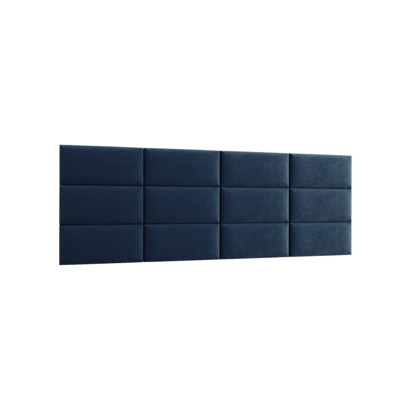 Set gepolsterter Paneele 240x90 VALERIO - blau