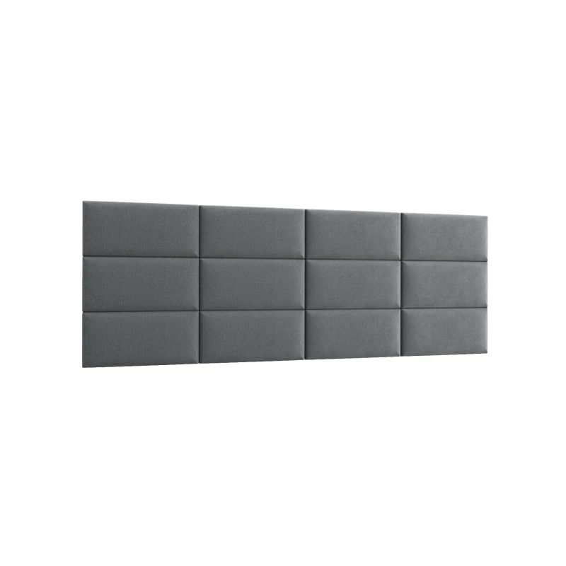 Set gepolsterter Paneele 240x90 VALERIO - grau