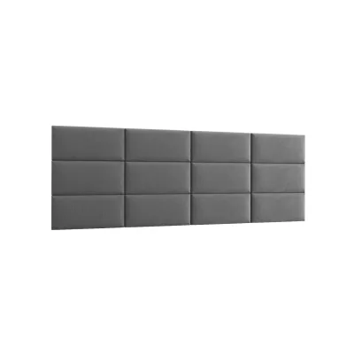 Set gepolsterter Paneele 240x90 VALERIO - grau