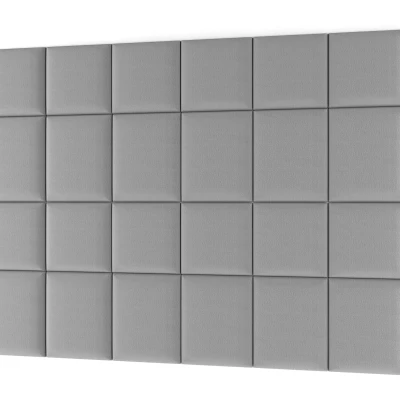 Set gepolsterter Wandpaneele 240x180 VALERIO - Hellgrau