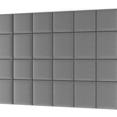 Set gepolsterter Wandpaneele 240x180 VALERIO - grau