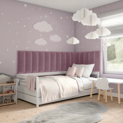 Set gepolsterter Wandpaneele 300x60 VALERIO - rosa