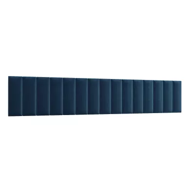 Set gepolsterter Wandpaneele 300x60 VALERIO - blau