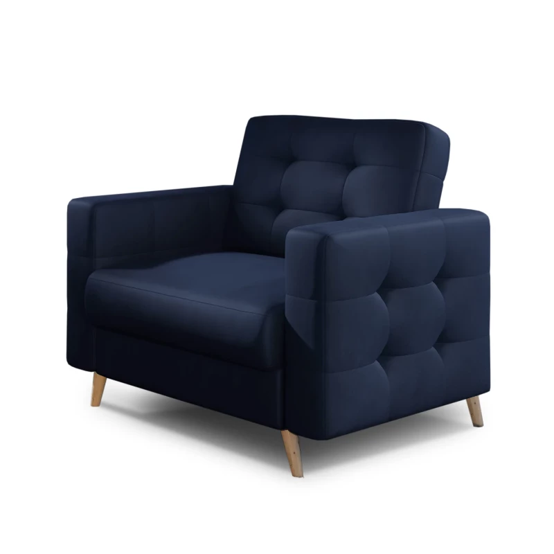 SASHA Polstersessel – Marineblau
