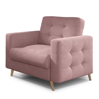 Polstersessel SASHA – Hellrosa
