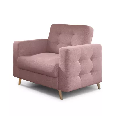 Polstersessel SASHA – Hellrosa