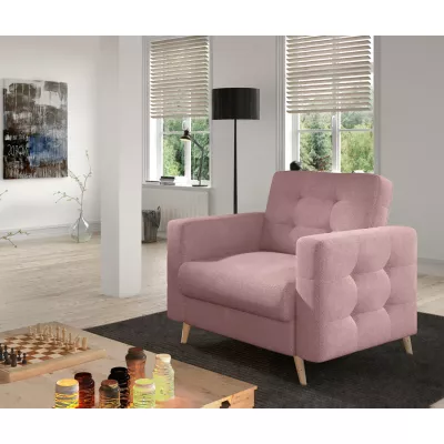 Polstersessel SASHA – Hellrosa