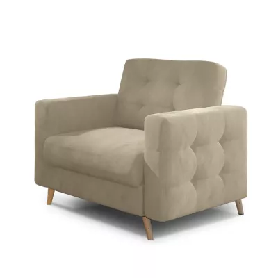 Polstersessel SASHA – hellbeige