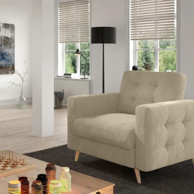Polstersessel SASHA – hellbeige