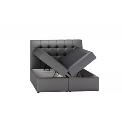 Bett mit Matratze und Lattenrost LOLA - 140x220, rot 2 + Topper GRATIS