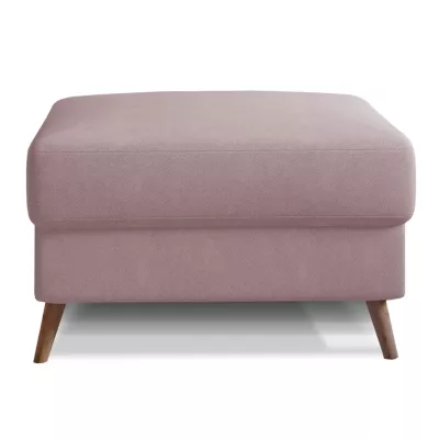 Gepolsterter Hocker SASHA – hellrosa