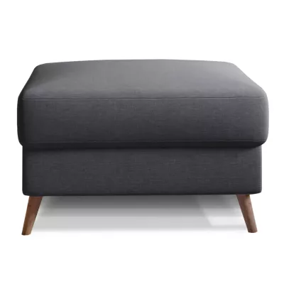 Gepolsterter Hocker SASHA – grau