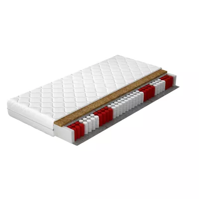 Mittelfeste Taschenfederkernmatratze 90x200 MELANTHA 1