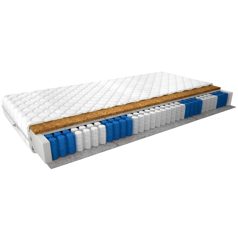 Mittelfeste Taschenfederkernmatratze 140x200 MELANTHA 3