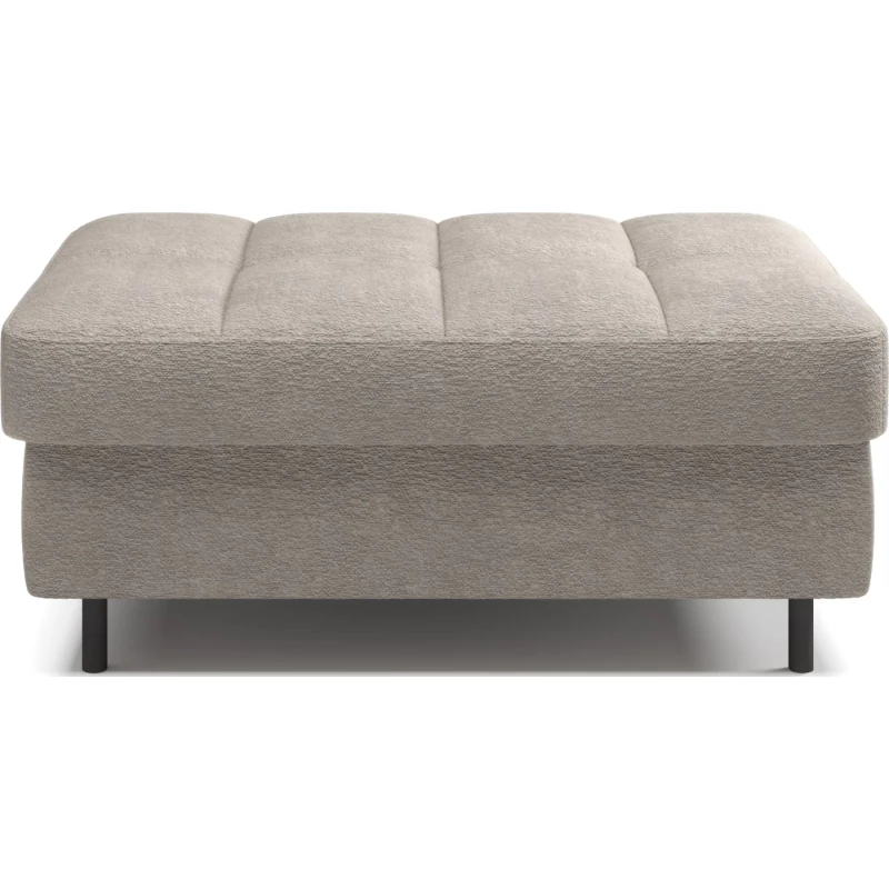 Hocker mit Stauraum ZULEYKA - beige