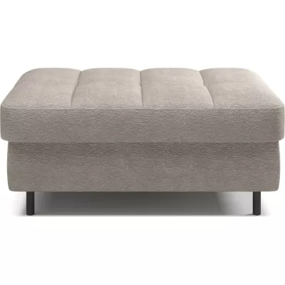 Hocker mit Stauraum ZULEYKA - beige
