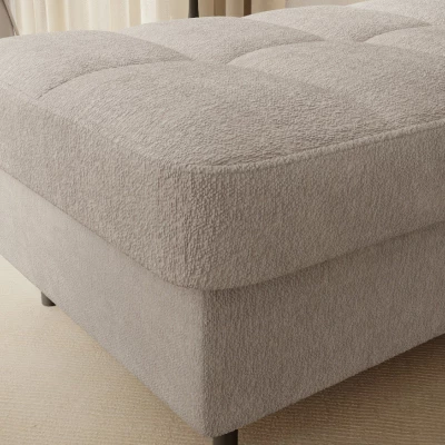 Hocker mit Stauraum ZULEYKA - beige
