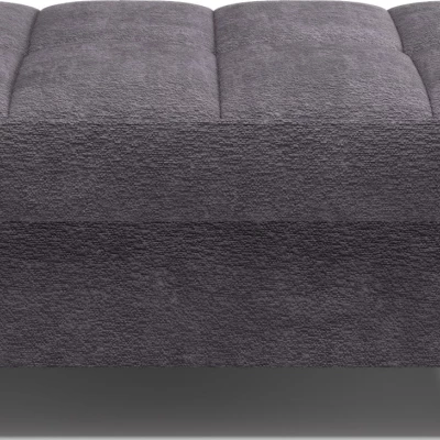 Hocker mit Stauraum ZULEYKA - dunkelgrau
