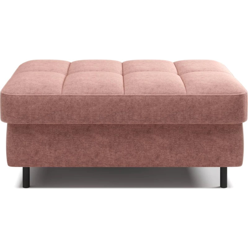 Hocker mit Stauraum ZULEYKA - rosa