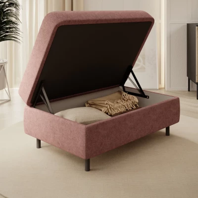 Hocker mit Stauraum ZULEYKA - rosa