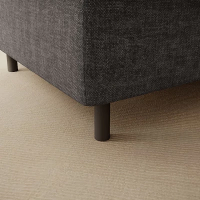 Hocker mit Stauraum ZULEYKA - Graphit