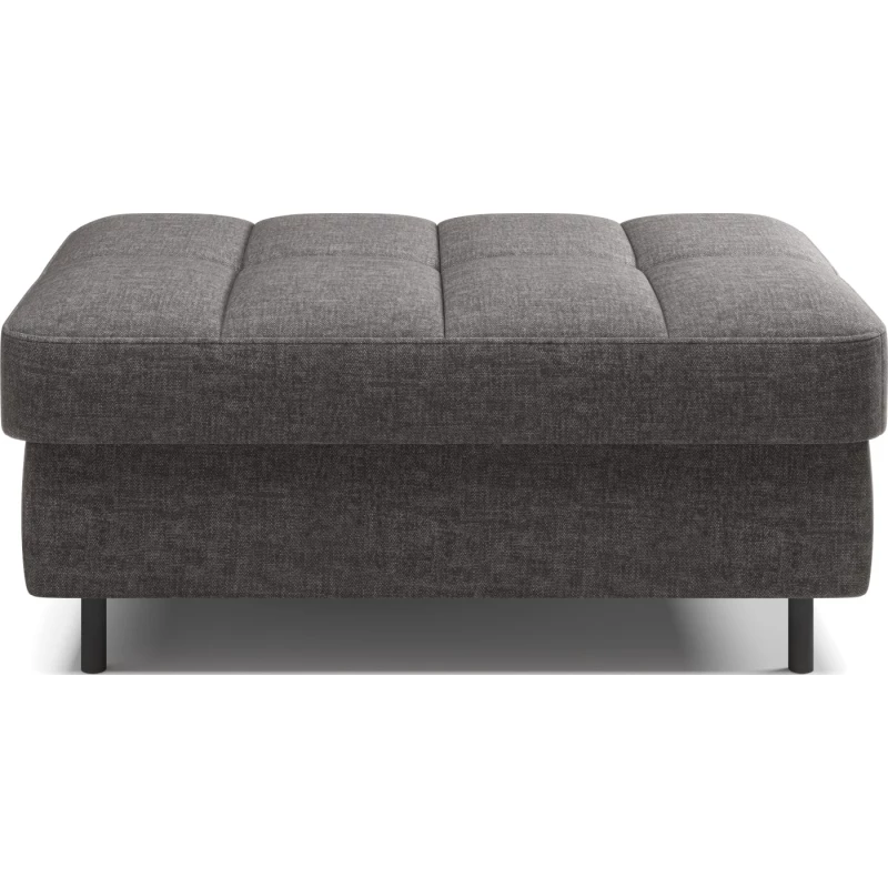 Hocker mit Stauraum ZULEYKA - Graphit