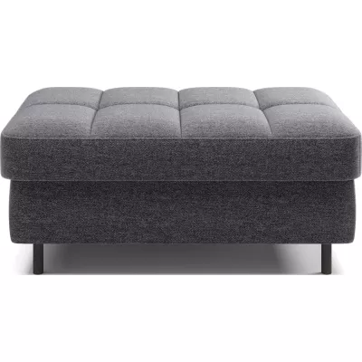Hocker mit Stauraum ZULEYKA - grau