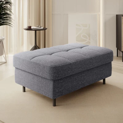 Hocker mit Stauraum ZULEYKA - grau