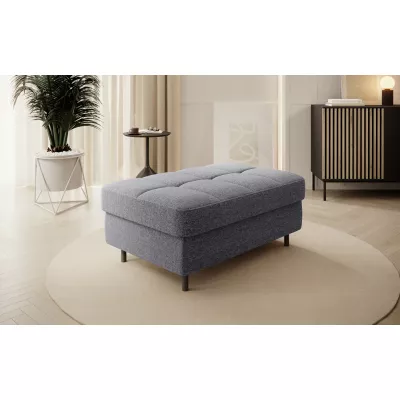 Hocker mit Stauraum ZULEYKA - grau