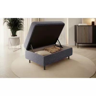 Hocker mit Stauraum ZULEYKA - grau