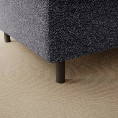 Hocker mit Stauraum ZULEYKA - grau
