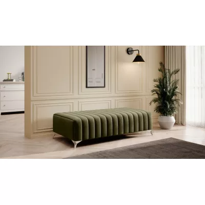 MELISENDE Wohnzimmerhocker - Khaki