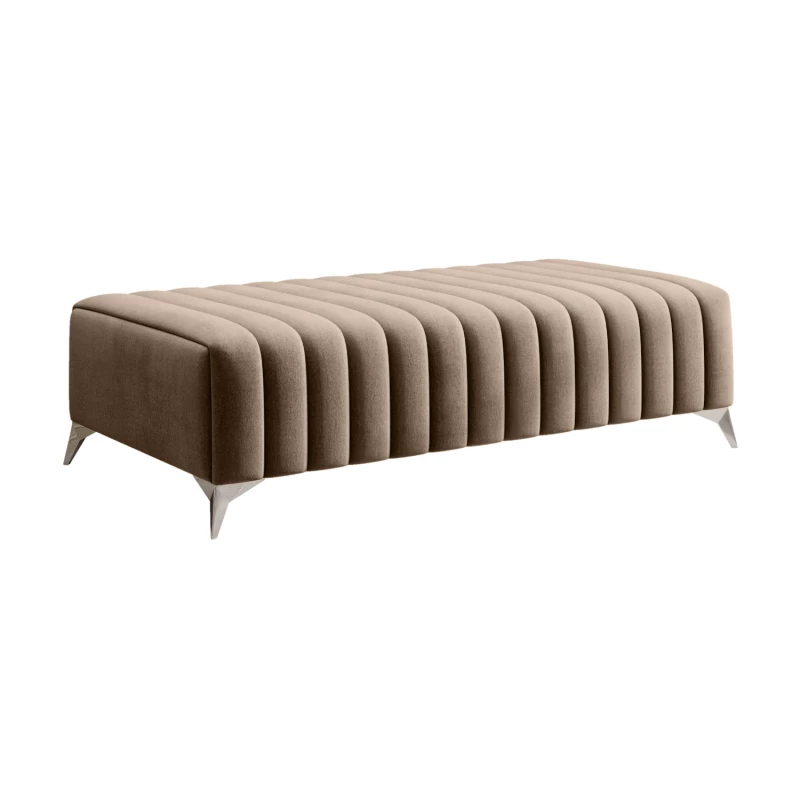 MELISENDE Wohnzimmerhocker - beige