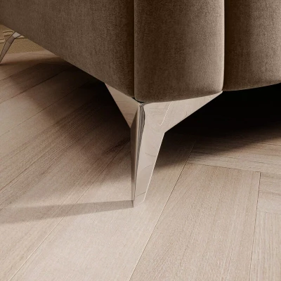 MELISENDE Wohnzimmerhocker - beige