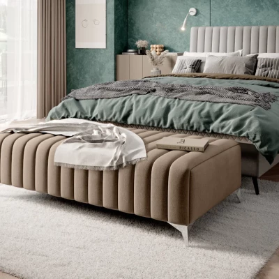 MELISENDE Wohnzimmerhocker - beige