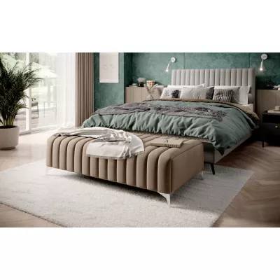 MELISENDE Wohnzimmerhocker - beige