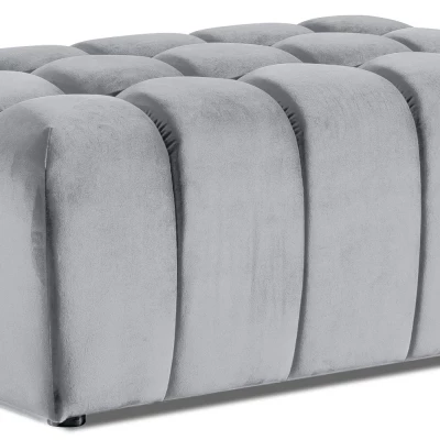 Designerhocker ILANIS – hellgrau