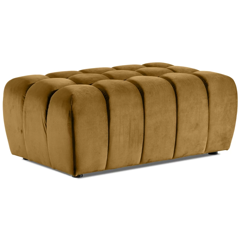 Designerhocker ILANIS – Senfgelb