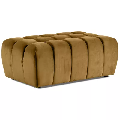 Designerhocker ILANIS – Senfgelb