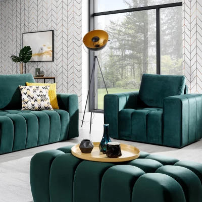 Designerhocker ILANIS – grün