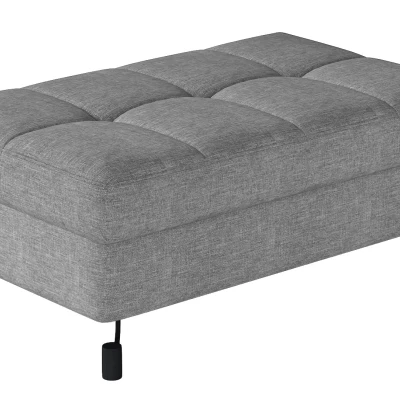 Stilvoller Hocker AZARI – grau
