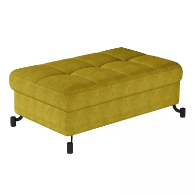Stilvoller Hocker AZARI – gelb