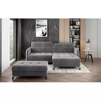 Stilvoller Hocker AZARI – gelb