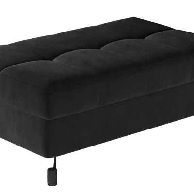 Stilvoller AZARI-Hocker – Anthrazit