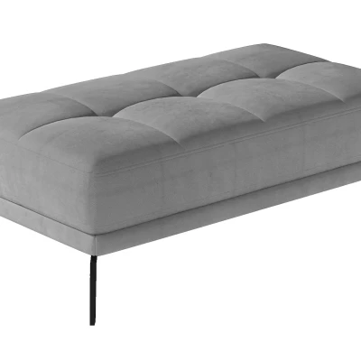 Stilvoller Hocker ZINARA - grau 3